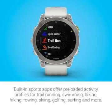 Garmin Epix Gen 2 Premium Smartwatch - Renewed & Bundled