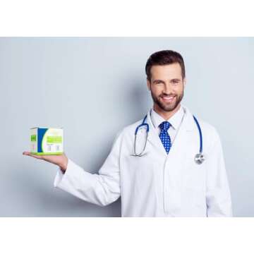 100Pack Disposable Sterile Needles 25G-1IN for Precision