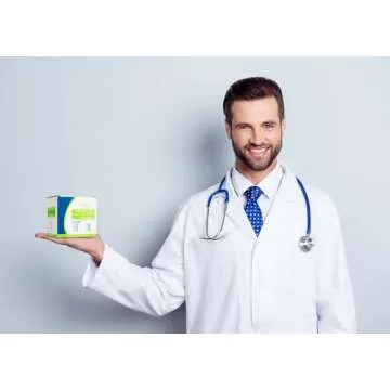 100Pack Disposable Sterile Needles 25G-1IN for Precision