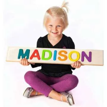 Personalized Wooden Name Puzzle for Kids
