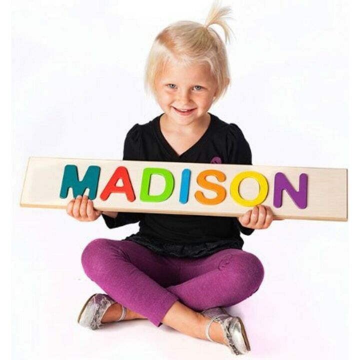 Personalized Wooden Name Puzzle for Kids