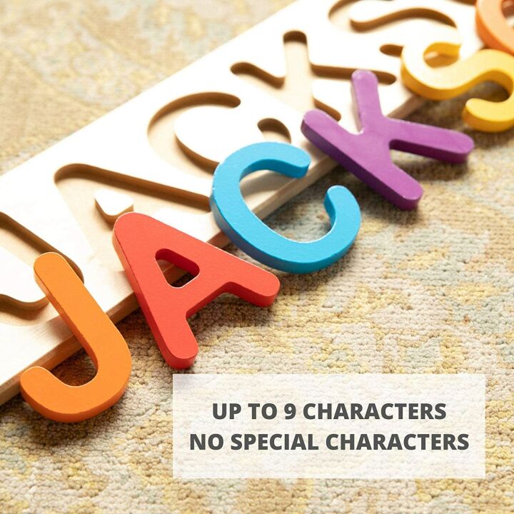 Personalized Wooden Name Puzzle for Kids