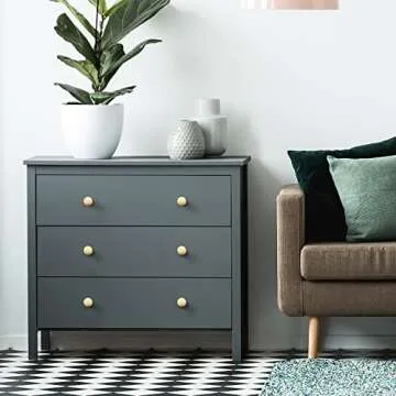 Ravinte 30 Pack Solid Knobs for Stylish Cabinets and Drawers