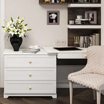 Ravinte 30 Pack Solid Knobs for Stylish Cabinets and Drawers