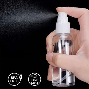 Beveetio 18 Pack Leak Proof Travel Bottles for Toiletries