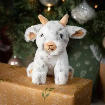 The Petting Zoo Goat Stuffed Animal Plushie, Gifts for Kids, Wild Onez Babiez Farm Animals, Goat Plu...