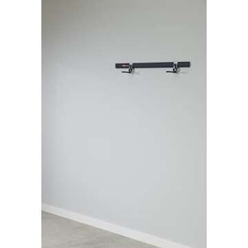 Rubbermaid FastTrack Garage Storage Bike Storage Kit, 3 Piece, All in One Rail Hook Kit Organizer, Heavy Duty Organization for Home/Garage/Wall/Shed