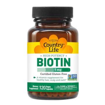 Country Life Country Life Biotin 5 mg Vegicaps, 120 Count