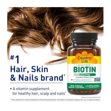 Country Life Country Life Biotin 5 mg Vegicaps, 120 Count