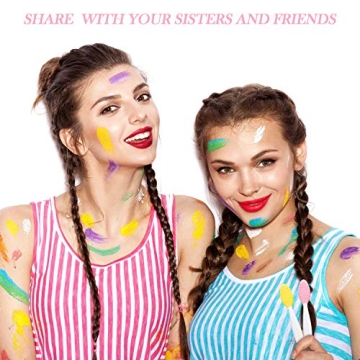 Silicone Exfoliating Lip Brushes - Set of 30 in 6 Colors