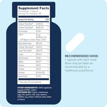 Enzyme Science Digest Gold 240 Capsules for Better Digestion