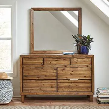 Amazon Brand - Stone & Beam Cylindrical Modern Ceramic Floral Embossed Decorative Planter Flower Pot, 6" x 6.25", Blue