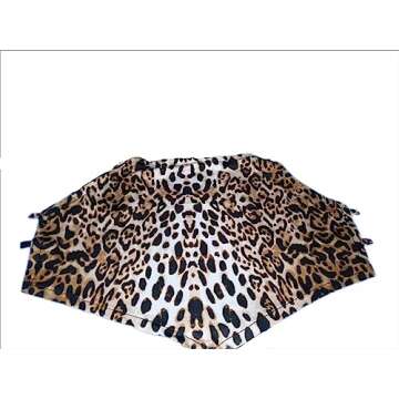 Backless Top Leopard Bandana Y2K Crop Tops for Women Trendy Criss Cross Strappy Camisole