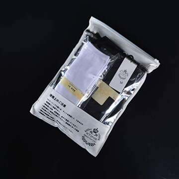 Elibelle Women's Adjustable Waist Tartan Pleated School Skirt with 2 Pairs Socks(Asia 3XL)(16BK) Black