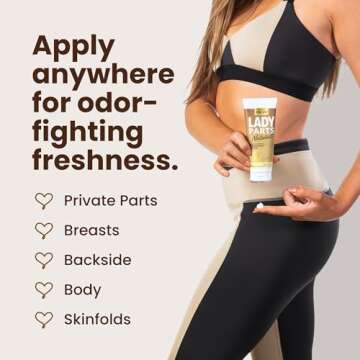 Lady Parts Natural Whole Body Deodorant Lotion - Aluminum Free Daily Freshness