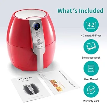 Ultrean Air Fryer – 4.2 Quart Oilless Cooker with LCD