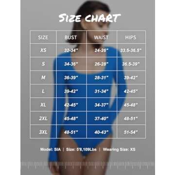 PUMIEY Body Suit for Women Sexy Long Sleeve Bodysuit Shirts Square Neck Going Out Tops, Pool Medium