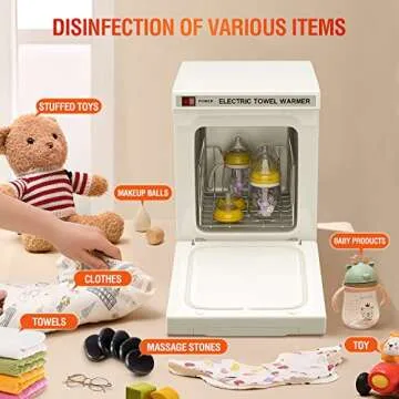 StateRiver Towel Warmer Cabinet, 5L Hot Bath Towel Warmer Heating Use for Facial Spa, Hair Beauty, Salon Equipment and Home