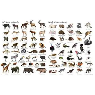 1000 Animals Book for Kids - Engage with Wildlife Education