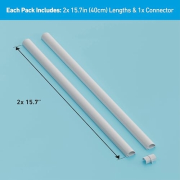 D-Line Cord Hider: Stylish Cable Concealer for TVs