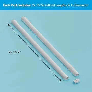 D-Line Cord Hider: Stylish Cable Concealer for TVs