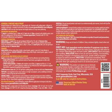 General Finishes Water Based Milk Paint, 1 Quart, Patina Green