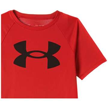 Under Armour Boys' Tech Logo T-Shirt for Ultimate Comfort