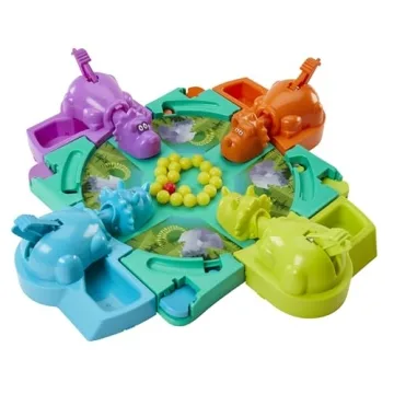 Hasbro Hungry Hungry Hippos Dino Edition Board Game for Kids
