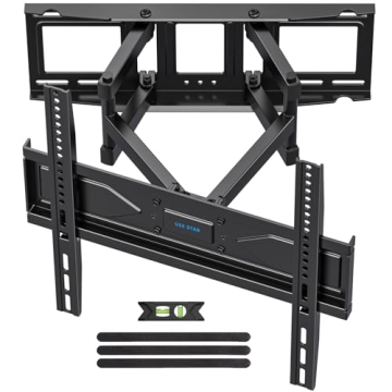 USX Star UL Full Motion TV Mount for 32-70" TVs, Holds 99lbs