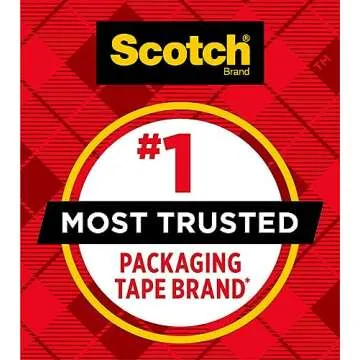 Scotch Heavy Duty Packaging Tape, 1.88" x 38.2 yd, Designed for Packing, Shipping and Mailing, Strong Seal on All Box Types, 3" Core, Clear, 3 Rolls (3850S-3)
