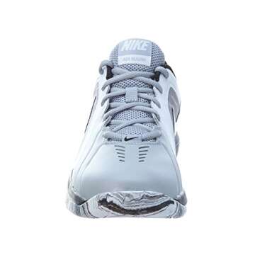 Nike Men's Air Mavin Low Basketball Shoe, Athletic, Grey/Black/White, 10.5 US M