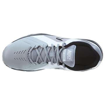 Nike Men's Air Mavin Low Basketball Shoe, Athletic, Grey/Black/White, 10.5 US M