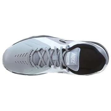 Nike Men's Air Mavin Low Basketball Shoe, Athletic, Grey/Black/White, 10.5 US M
