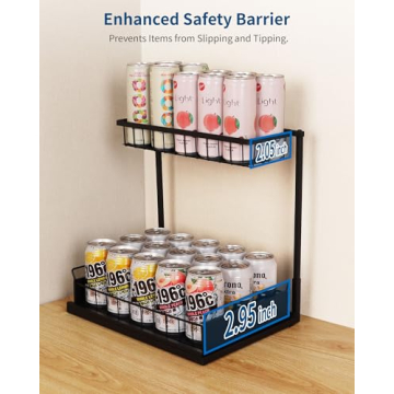 Zyerch Metal Pull Out Under Sink Organizer for Home