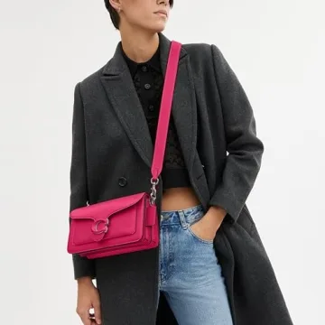 Coach Quilted Tabby Shoulder Bag 26 Dragonfruit for Women