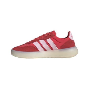 Retro Chic adidas Women's Barreda Decode Sneaker - Pure Ruby & Pink