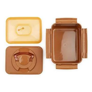 Kimchi Fermentation Storage Container 1.3 Gal Sandy Brown