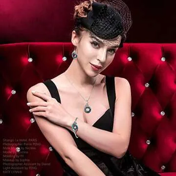 Elegant Kate Lynn Phoenix Crystal Necklace for Her Gift