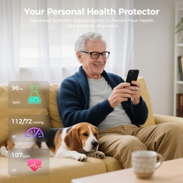 Smart Health Tracker Ring with No App Fees