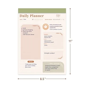 Riley's Undated To Do List Planner Pad for All Ages