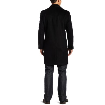 Hart Schaffner Marx Men's Shelby Coat With Cashmere Blend