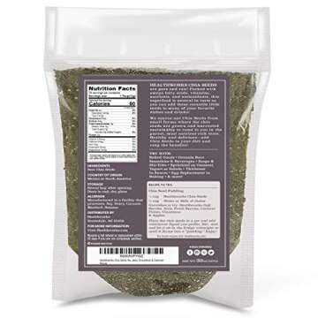 Healthworks Chia Seeds Raw (32 Ounces / 2 Pounds) | Premium & All-Natural | Contains Omega 3, Fiber ...