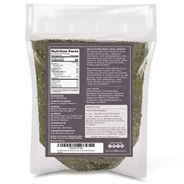 Healthworks Chia Seeds Raw (32 Ounces / 2 Pounds) | Premium & All-Natural | Contains Omega 3, Fiber ...