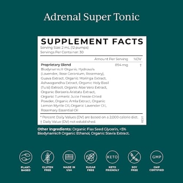 CYMBIOTIKA Adrenal Super Tonic - Vegan Liquid Supplement