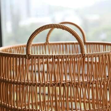 Durable GVVDLW Woven Storage Basket for Home Organization