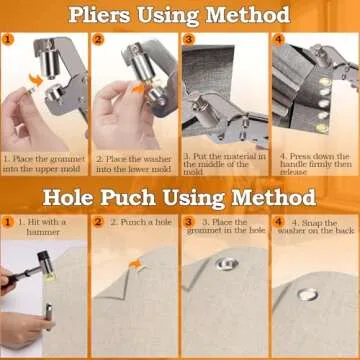 COITEK Grommet Tool Kit - Perfect for DIY Projects