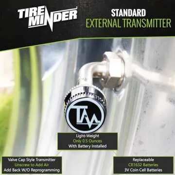 TireMinder i10 RV TPMS with 4 Transmitters for Safe Travels