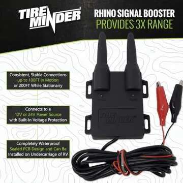 TireMinder i10 RV TPMS with 4 Transmitters for Safe Travels