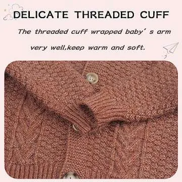 Cozy Peecabe Toddler Girl Sweaters for Ages 1-6