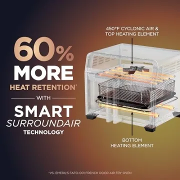 Ninja French Door Premier Air Fryer and Oven - 10 Functions